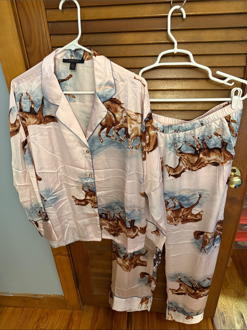 NWT Midnight Bakery Pajama Set - Horses